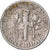 États-Unis, Dime, Roosevelt, 1956, U.S. Mint, Argent, TB+, KM:195
