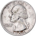 États-Unis, Quarter, Washington, 1954, U.S. Mint, Argent, TTB, KM:164