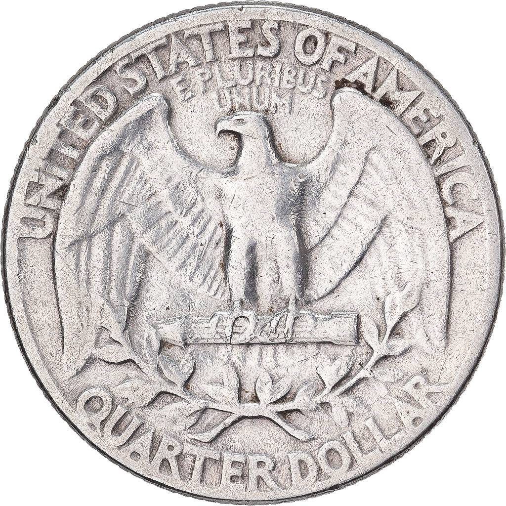 États-Unis, Quarter, Washington, 1954, U.S. Mint, Argent, TTB, KM:164