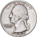 Vereinigte Staaten, Quarter, Washington, 1952, U.S. Mint, Silber, SS, KM:164