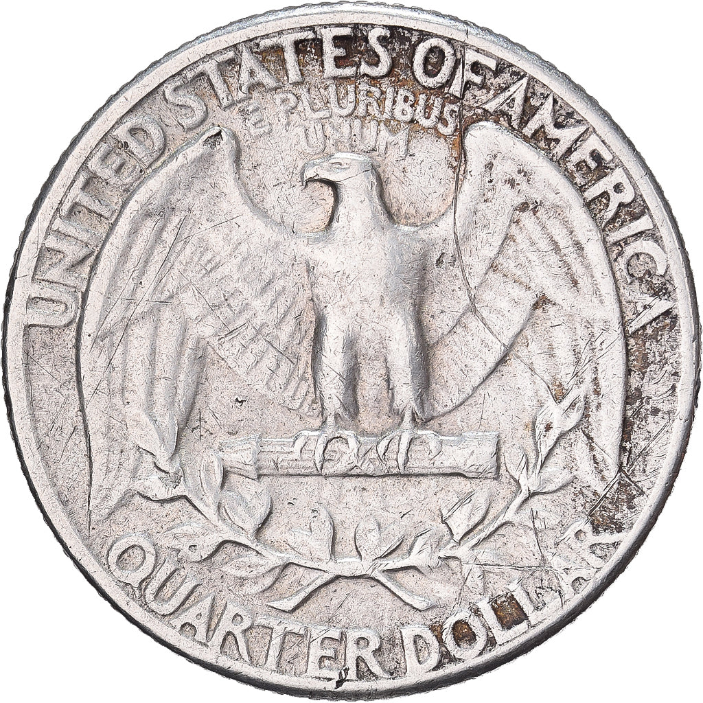 États-Unis, Quarter, Washington, 1957, U.S. Mint, Argent, TTB, KM:164