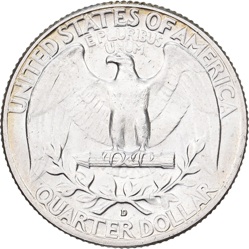Stati Uniti, Quarter, Washington, 1960, U.S. Mint, Argento, SPL-, KM:164