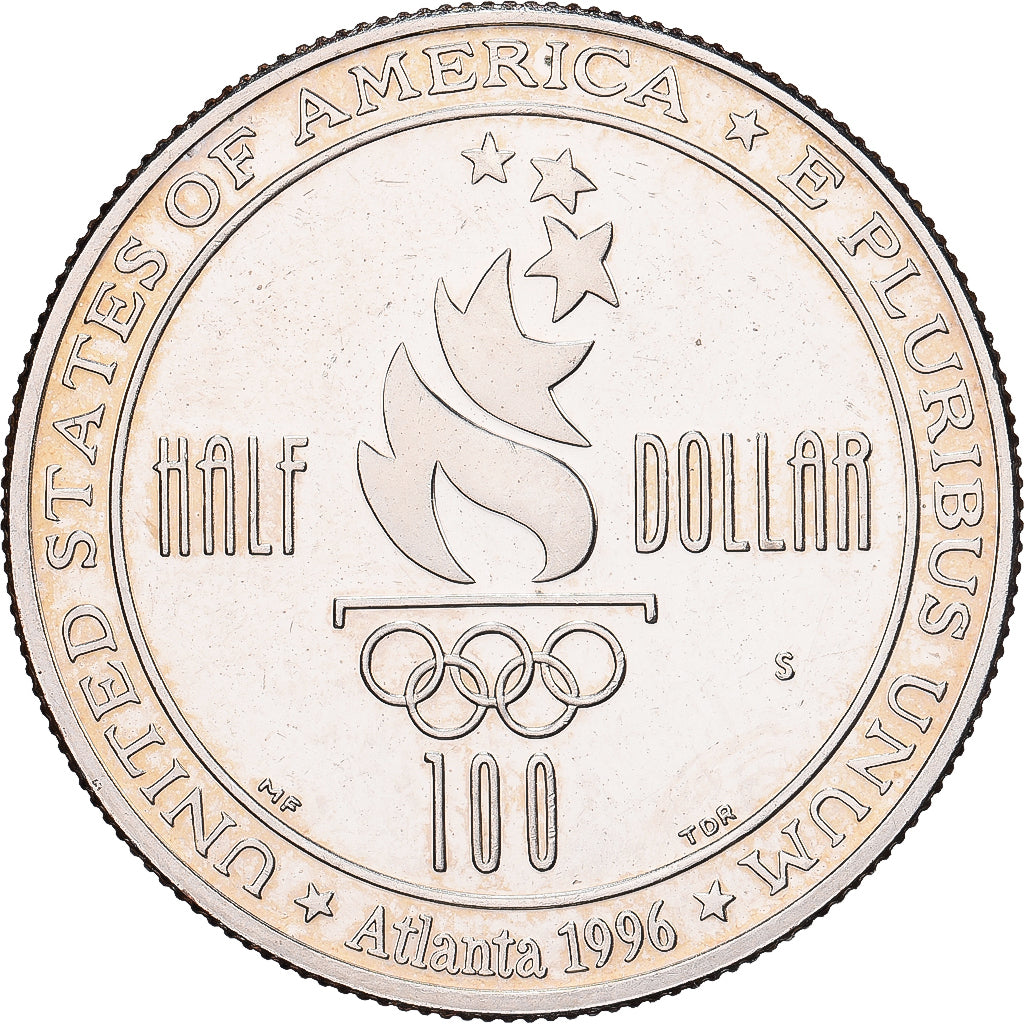 États-Unis, Half Dollar, Jeux Olympiques Atlanta 1996, 1996, U.S. Mint