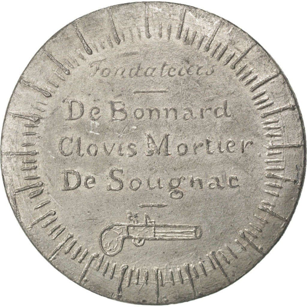 France, Médaille, French Second Republic, 1848, Etain, SUP