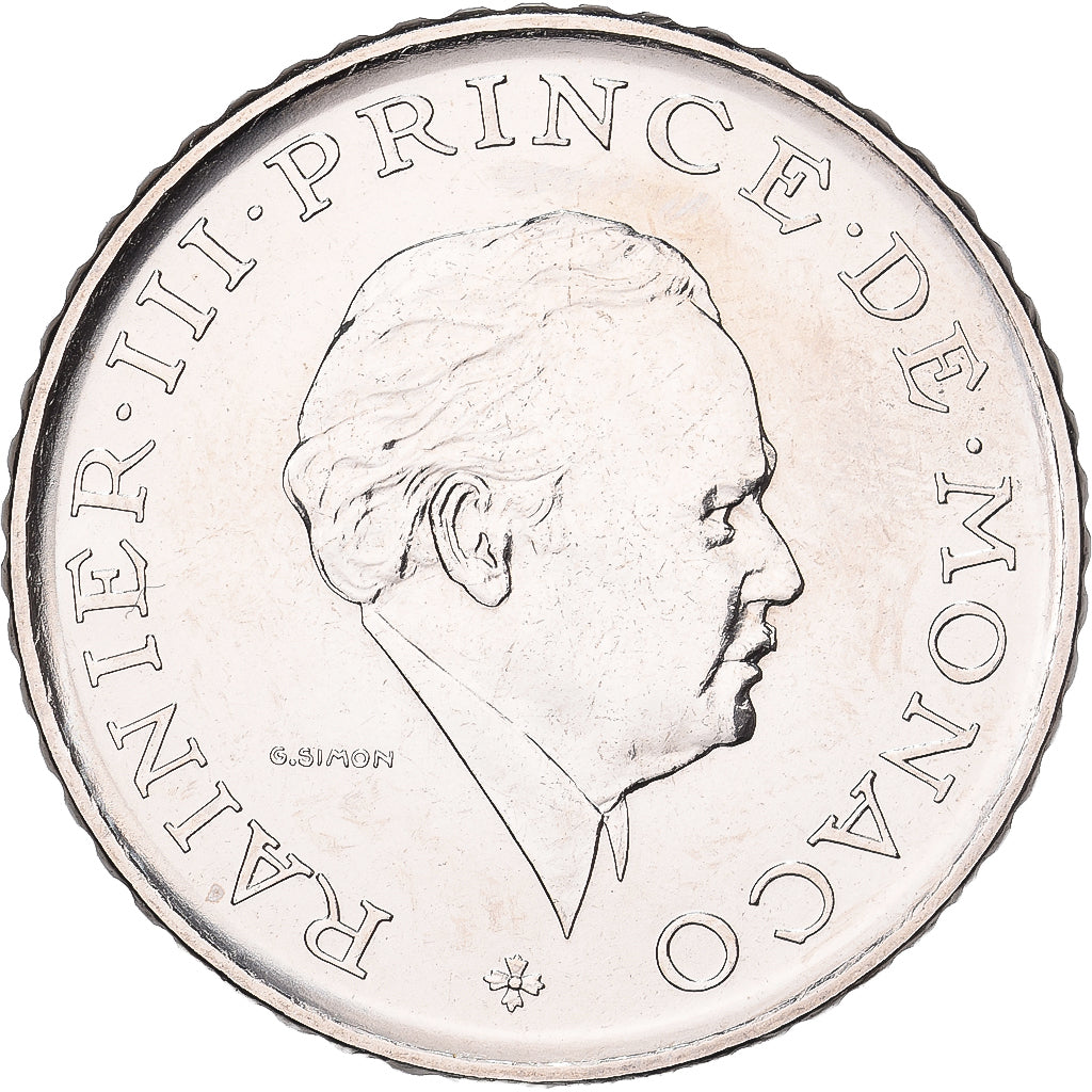 Mónaco, Rainier III, 2 Francs, 1979, ESSAI, Níquel, FDC, Gadoury:MC 151