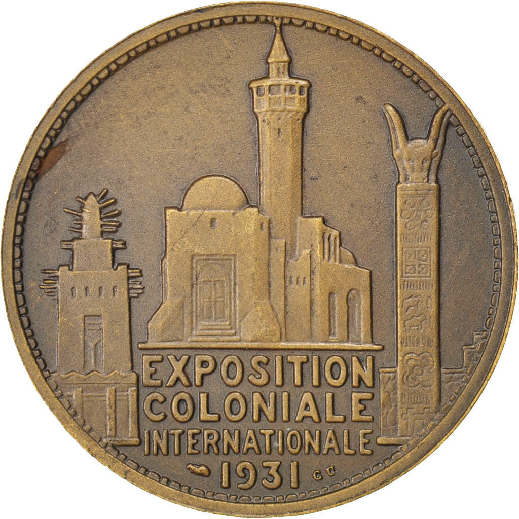 Francia, medaglia, French Third Republic, 1931, Rame, Desvignes, SPL-