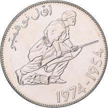 Algeria, 5 Dinars, 1974, Paris, ESSAI, Nichel, FDC, KM:E6