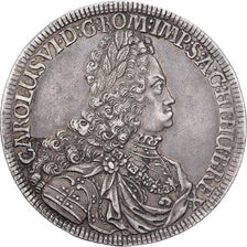 Autriche, Karl (Charles) VI, Thaler, 1721, Hall, Argent, TTB+, KM:1594