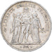 Frankrijk, 5 Francs, Hercule, 1875, Paris, Zilver, ZF, Gadoury:745a, KM:820.1