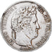 Frankrijk, Louis Philippe I, 5 Francs, 1832, Paris, Zilver, FR+, Gadoury:678