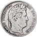 Frankrijk, Louis Philippe I, 5 Francs, 1833, Lille, Zilver, FR+, Gadoury:678