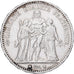 France, 5 Francs, Hercule, 1874, Bordeaux, Silver, EF(40-45), Gadoury:745a