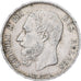 Bélgica, Leopold II, 5 Francs, 5 Frank, 1869, Brussels, Plata, MBC, KM:24