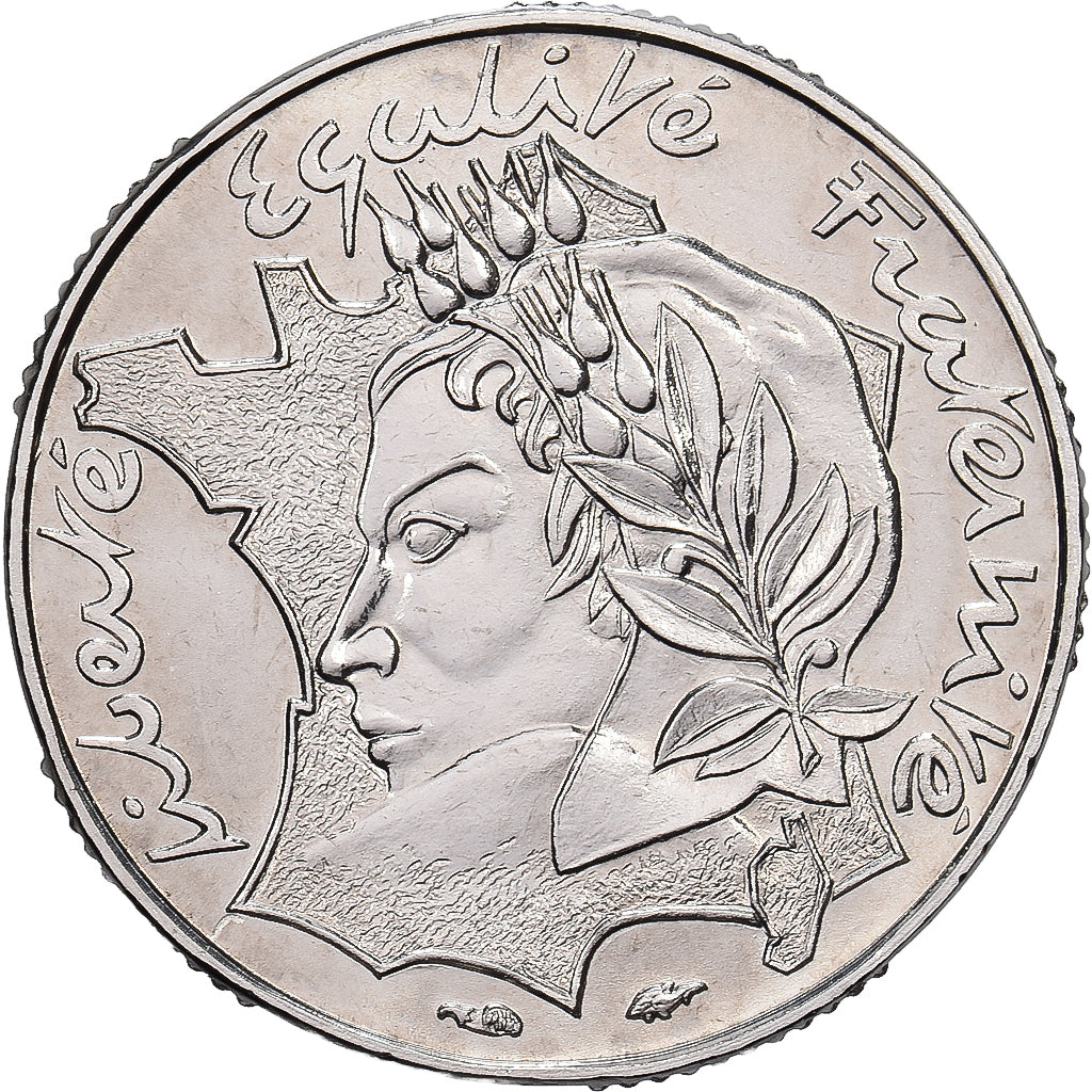 Francia, 10 Francs, Jimenez, 1986, Monnaie de Paris, ESSAI, Níquel, FDC
