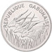 Gabón, 100 Francs, 1975, Paris, ESSAI, Níquel, FDC, KM:E6