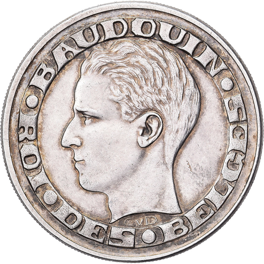Belgique, Baudouin I, 50 Francs, 50 Frank, 1958, Bruxelles, Argent, SUP
