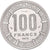 Repubblica Centrafricana, 100 Francs, 1975, Paris, ESSAI, Nichel, FDC, KM:E4