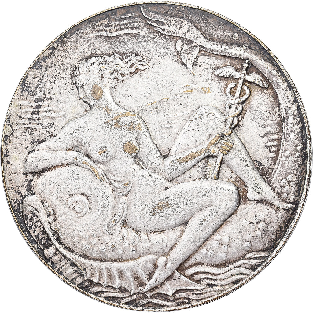 Frankrijk, Medaille, Le Havre, Silvered bronze, PM.POISSON, ZF