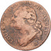 Francja, 12 Deniers, 12 deniers françois, 1792, Rouen, Brązowy, VF(20-25)