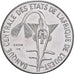 West African States, Franc, 1976, Paris, ESSAI, Steel, MS(65-70), KM:E8