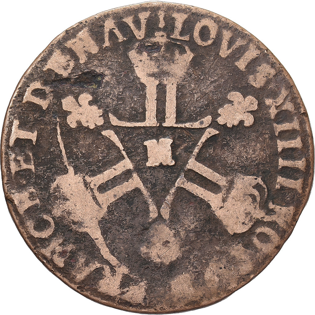 Francia, Louis XIV, 6 Deniers, Six deniers dits « dardenne », 1710