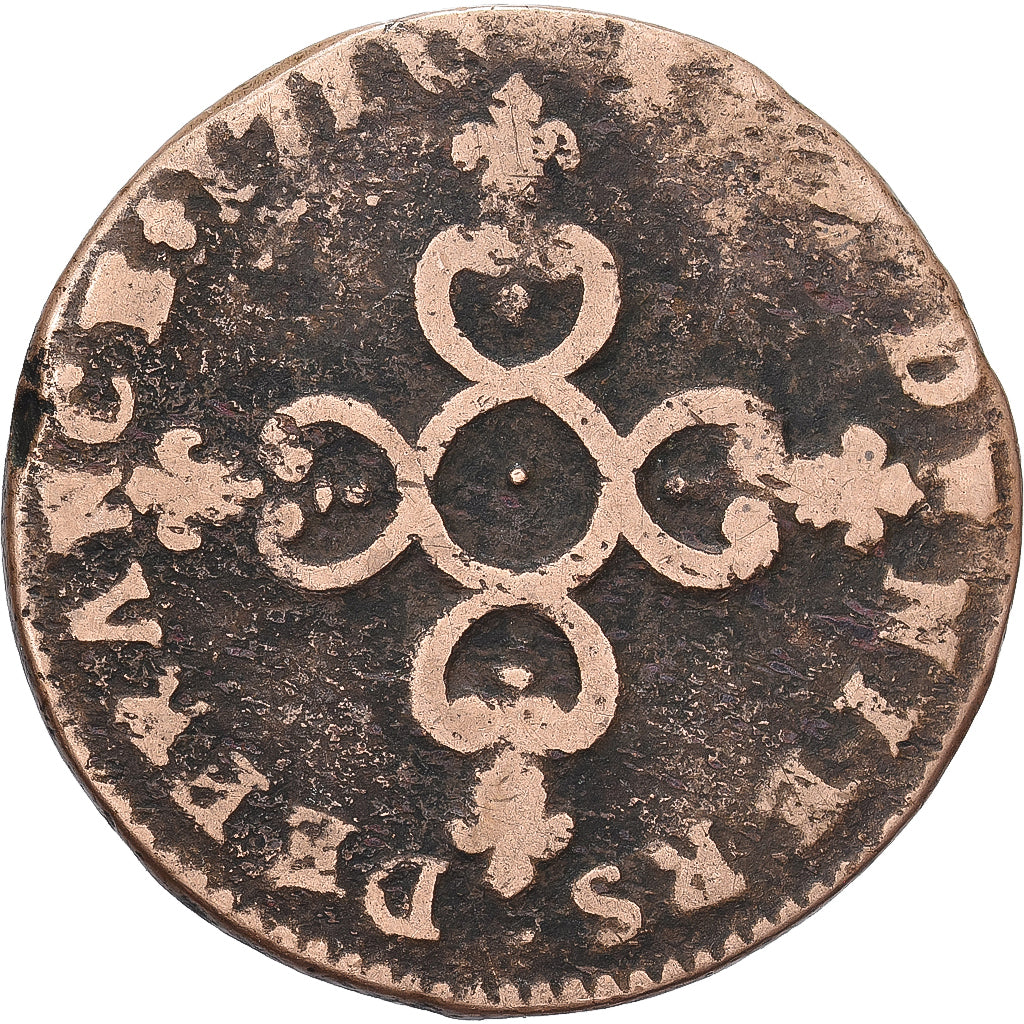 Francia, Louis XIV, 6 Deniers, Six deniers dits « dardenne », 1710