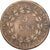 COLÓNIAS FRANCESAS, Charles X, 5 Centimes, 1825, Paris, Bronze, VF(30-35)