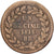 France, Louis XVIII, Decime, 1815., Strasbourg, Bronze, TB+, Gadoury:196d