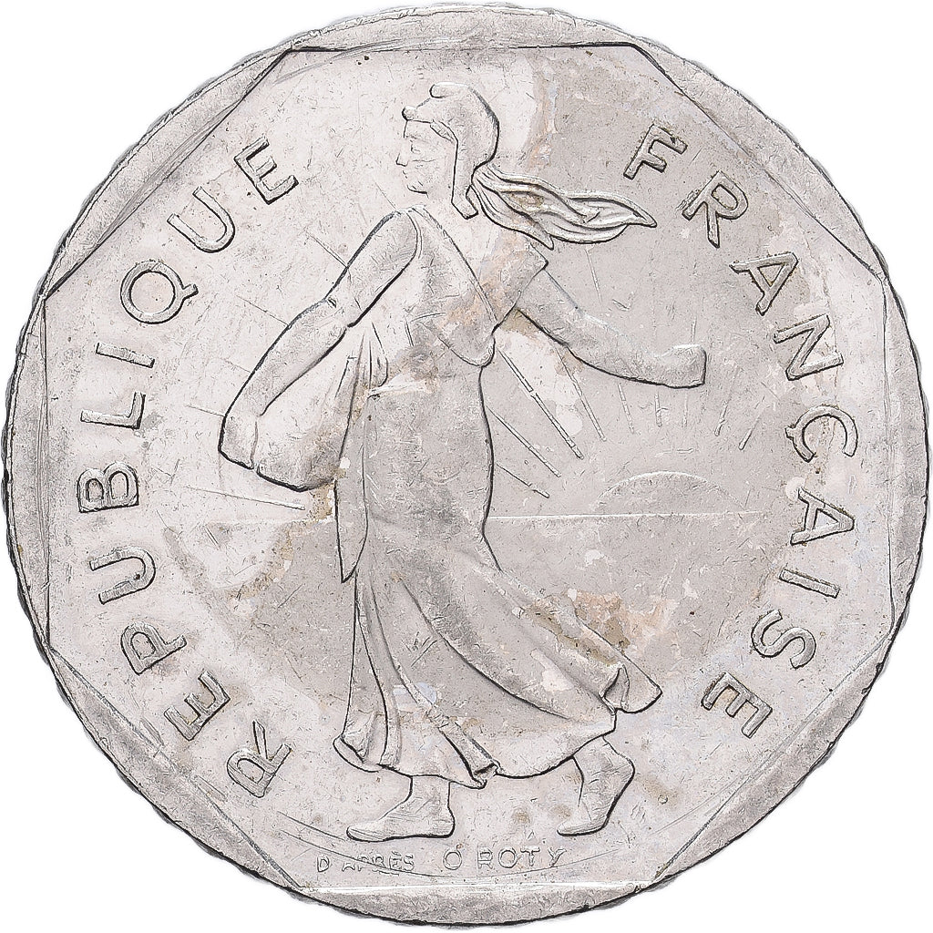 France, 2 Francs, Semeuse, 1997, Paris, Nickel, TTB, Gadoury:547, KM:942.1