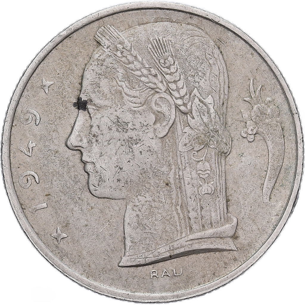 Belgium, Régence Prince Charles, 5 Francs, 5 Frank, 1949, Brussels