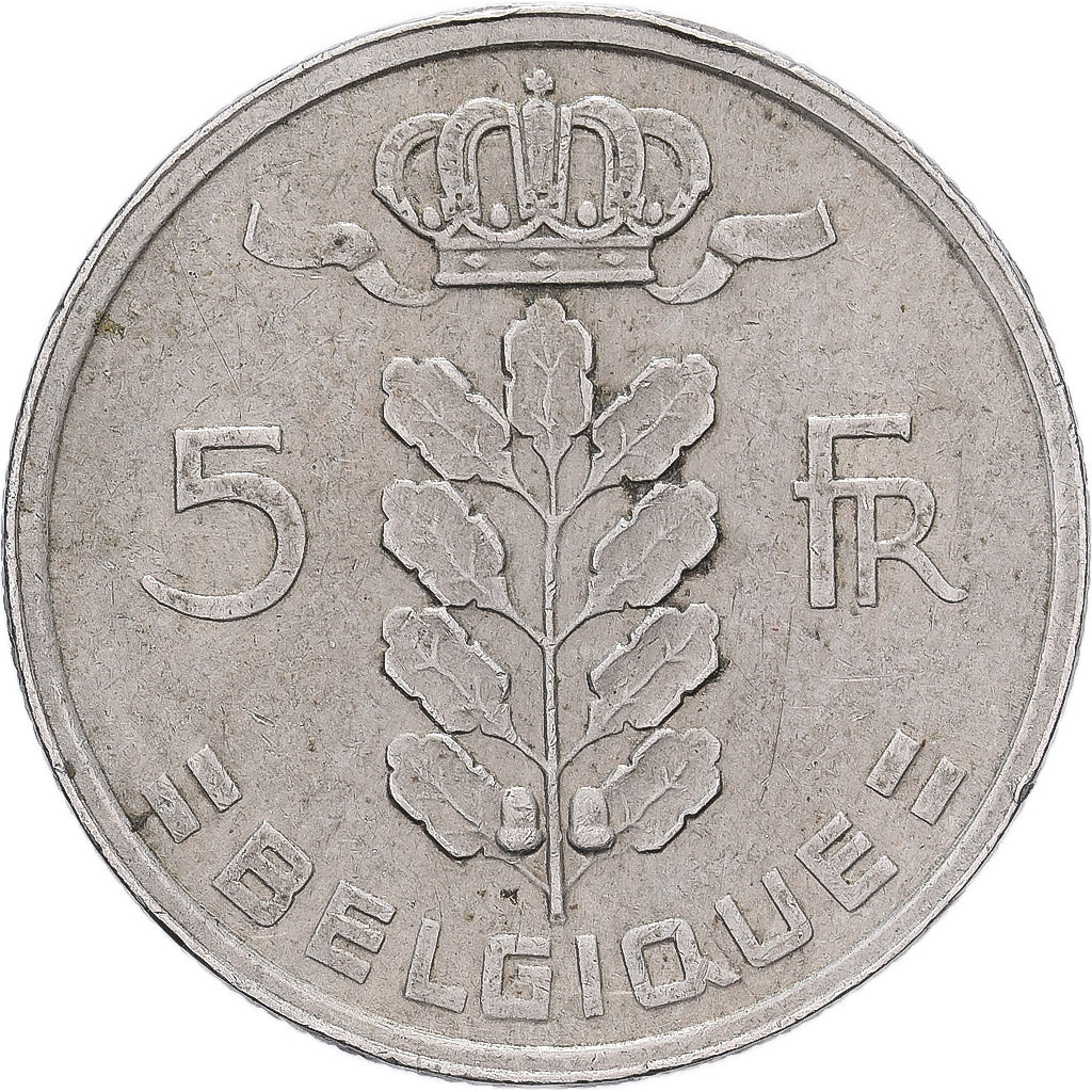 Belgium, Régence Prince Charles, 5 Francs, 5 Frank, 1949, Brussels
