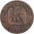 France, Napoleon III, 2 Centimes, 1855, Lille, Bronze, VF(30-35), Gadoury:103