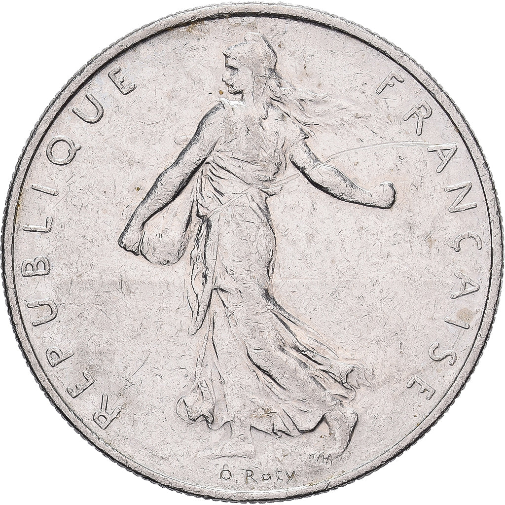 France, Franc, Semeuse, 1991, Paris, Nickel, TTB, Gadoury:474, KM:925.1