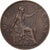 Great Britain, Edward VII, Penny, 1908, Bronze, AU(50-53), KM:794.2