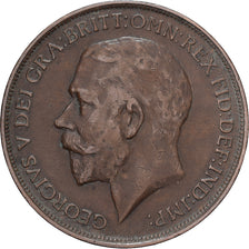 Great Britain, George V, Penny, 1912, Bronze, EF(40-45), KM:810
