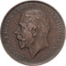 Groot Bretagne, George V, Penny, 1912, Bronzen, ZF, KM:810