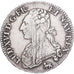 França, Louis XVI, 1/2 ECU, 44 Sols, 1791, Paris, 2éme sem, Prata, VF(30-35)