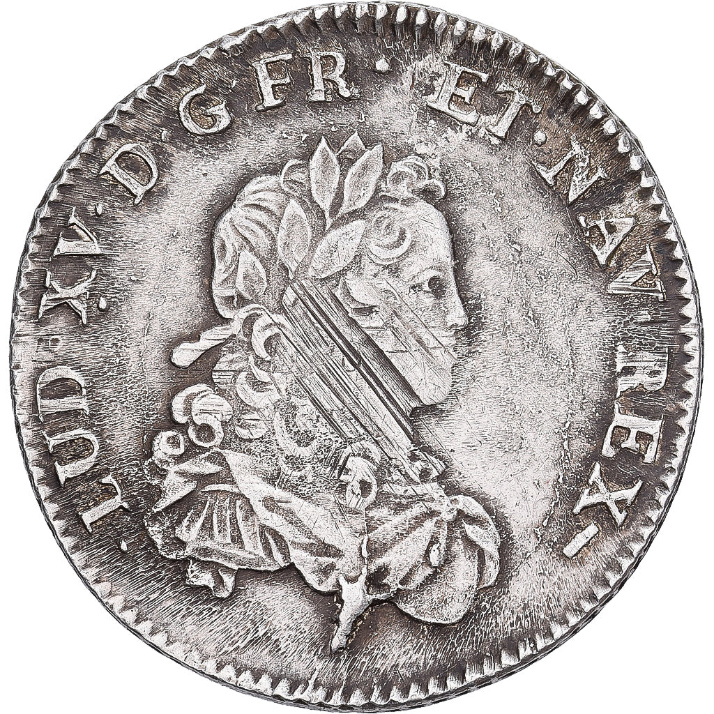 Frankrijk, Louis XV, 1/3 Ecu, 1721, Lille, Zilver, FR+, Gadoury:306, KM:457.22
