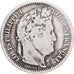 Francia, Louis Philippe I, 2 Francs, 1845, Lille, Argento, MB, Gadoury:520