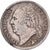 Francia, Louis XVIII, 1/2 Franc, 1817, Paris, Plata, MBC, Gadoury:401, KM:708.1