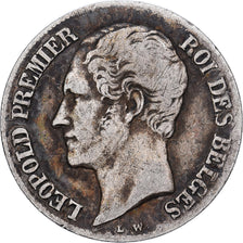 Belgique, Leopold I, 20 Centimes, 1852, Bruxelles, Argent, TB+, KM:19
