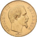 France, Napoleon III, 50 Francs, 1857, Paris, Gold, AU(55-58), Gadoury:1111