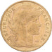 France, 10 Francs, Marianne, 1908, Paris, Or, TTB, Gadoury:1017, KM:846