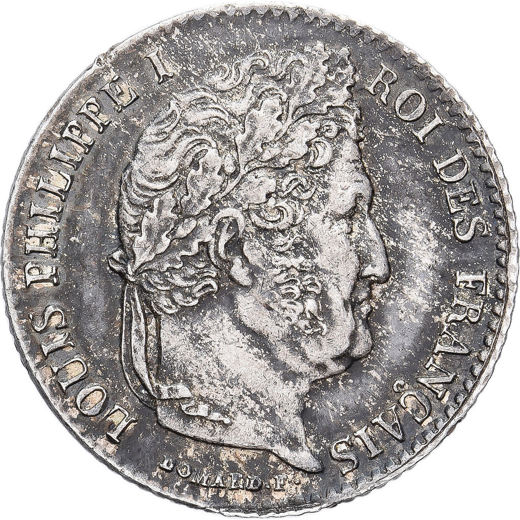 Francia, Louis Philippe I, 1/4 Franc, 1841, Lille, Plata, EBC, Gadoury:355