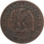 Frankreich, Napoleon III, 2 Centimes, 1861, Paris, Bronze, SS+, Gadoury:104
