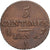 France, 5 Centimes, Dupré, 1792 / AN 4, Paris, Bronze, EF(40-45), Gadoury:124