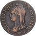 France, 5 Centimes, Dupré, An 7 (1799), Paris, Bronze, EF(40-45), Gadoury:126