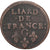 França, Louis XIV, Liard, Liard de France au buste juvénile, deuxième type