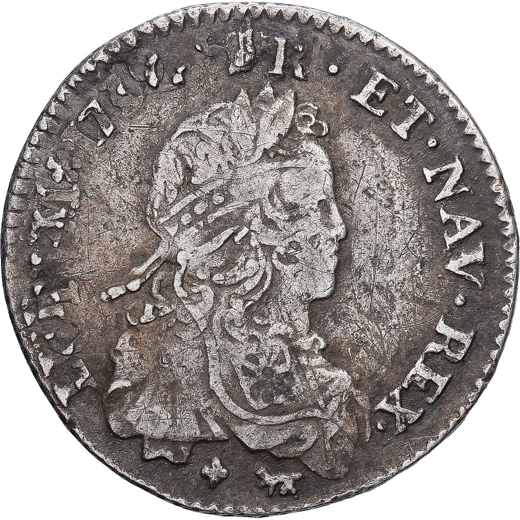 France, Louis XV, 1/6 Écu de France, 1721, Paris, réformé, Argent, TB+