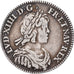 France, Louis XIV, 10 Sols, 1/12 Écu à la mèche courte, 1644